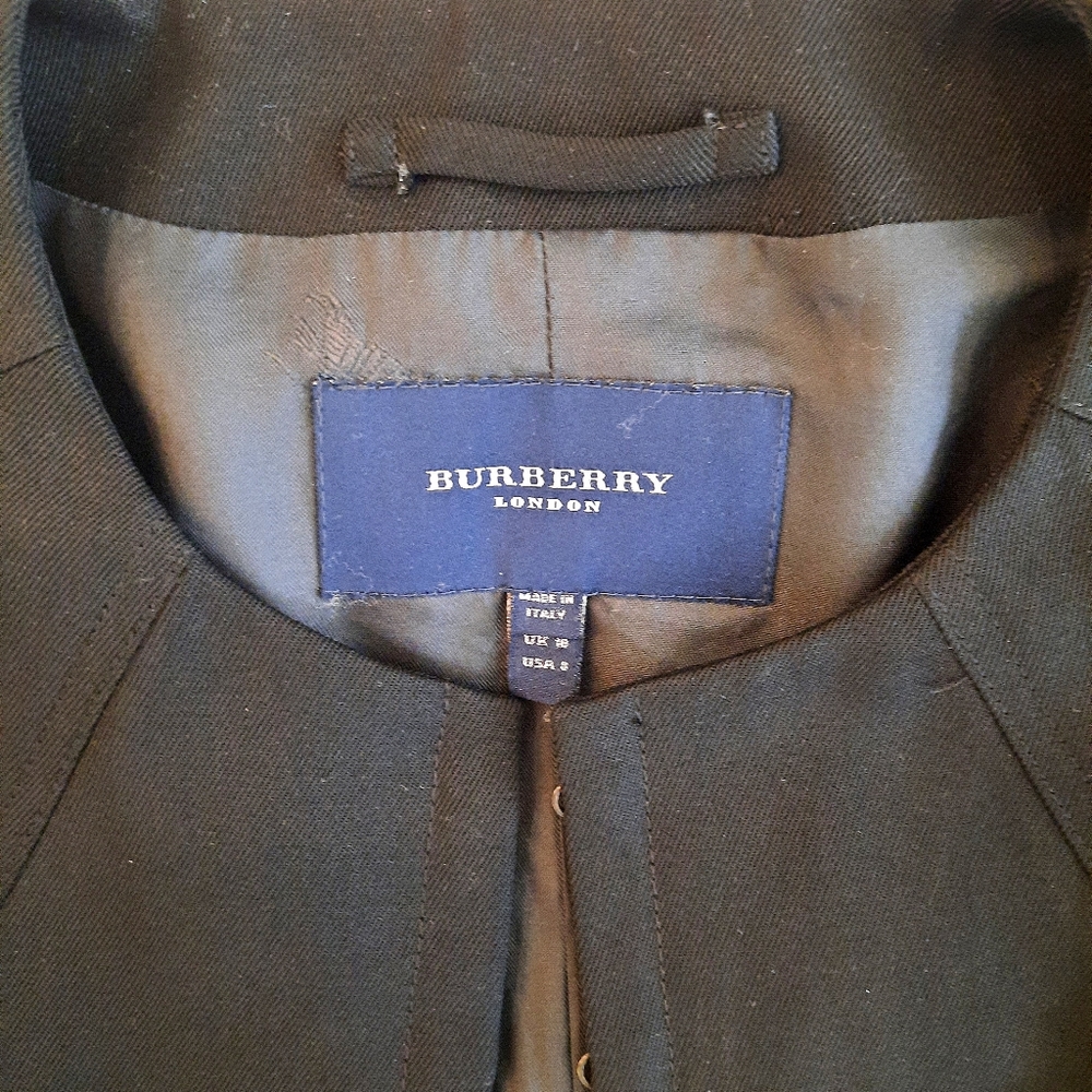 Burberry Black Suit Jacket - Picture 7 of 15